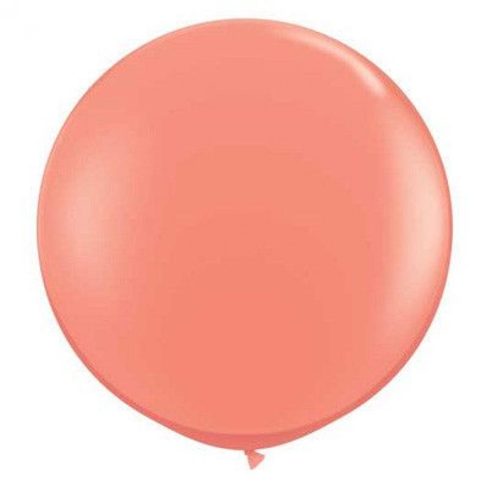 Jumbo 18''/40 cm Latex Balloon Pastel Red  (1 Piece)
