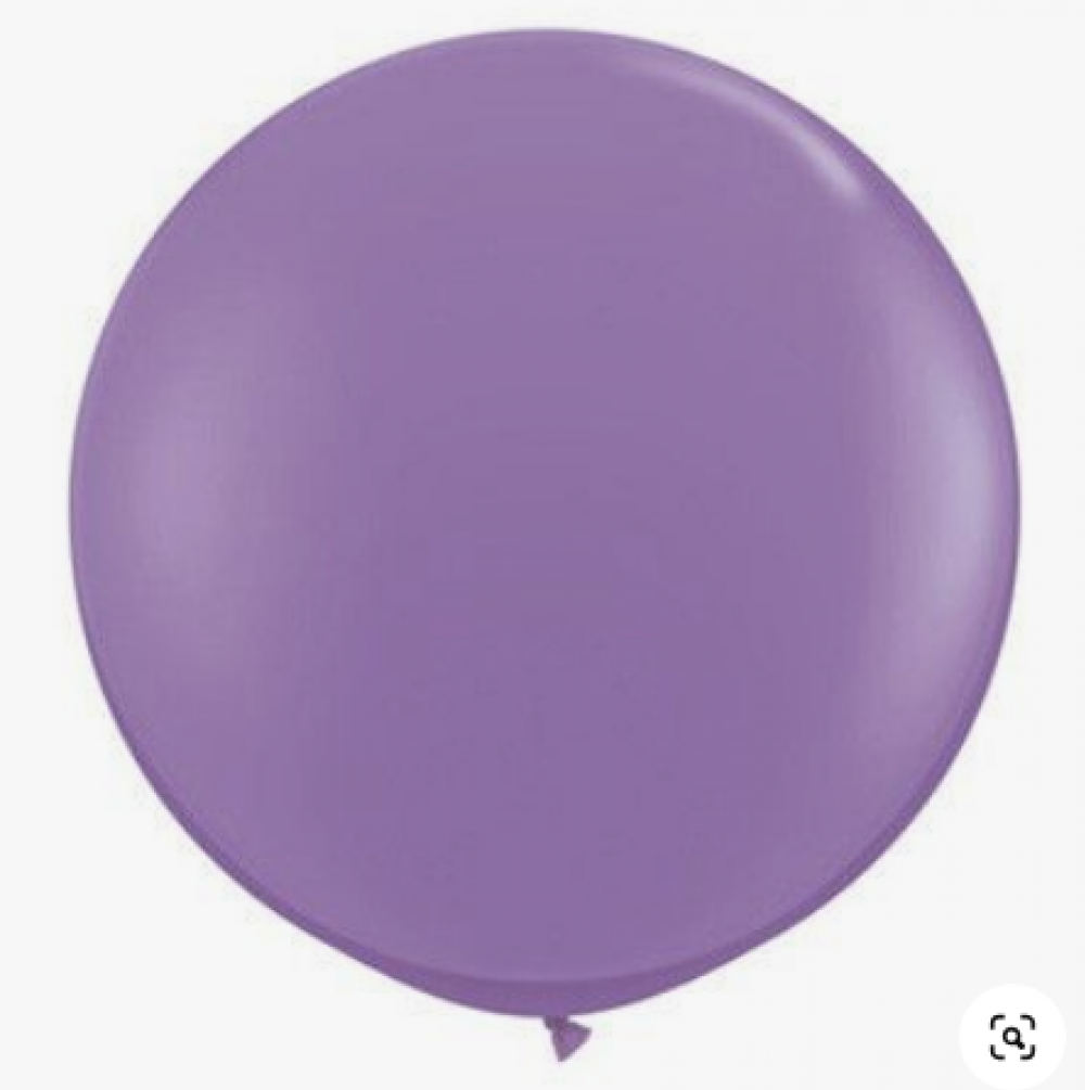 Jumbo 18''/40 cm Latex Balloon Lavender  (1 Piece)